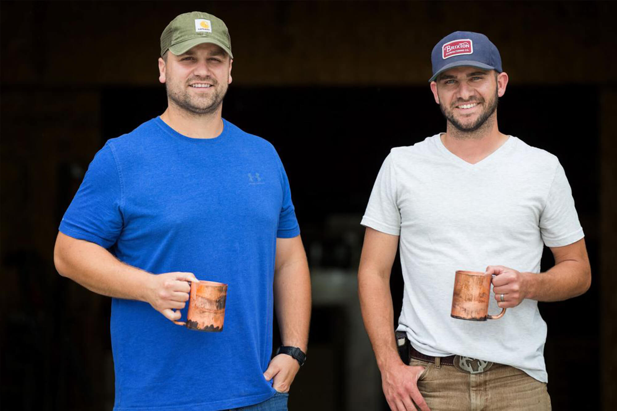 Crafting Copper Mugs in Rural Nebraska background image