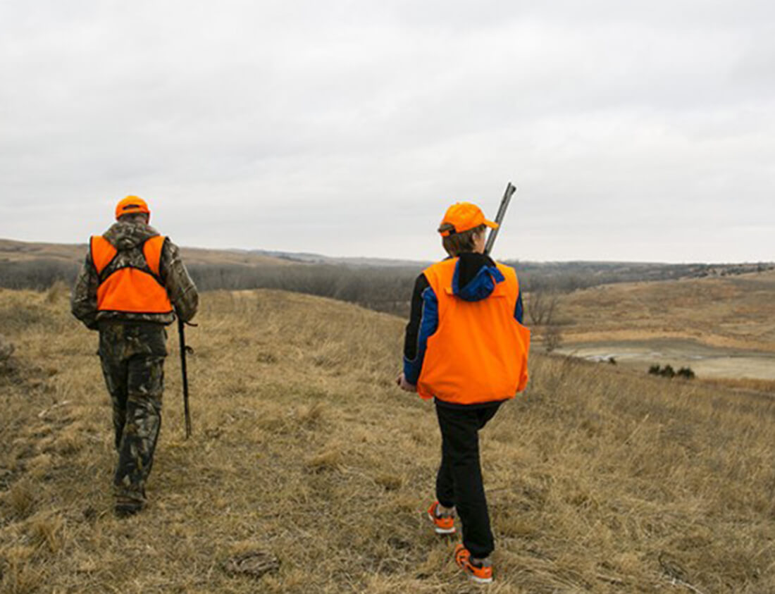 Nebraska Hunting background image